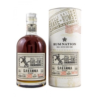 2006er Rum Nation Savanna - Sherry Cask Finish - 16 years old 