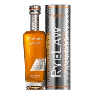 Inchdairnie "RyeLaw" - Charred New Appalachian Oak - Vintage 2018