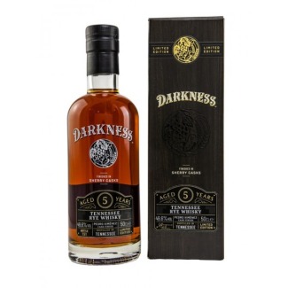 Darkness Tennessee Rye Whisky - PX Sherry Cask Finish - 5 years old