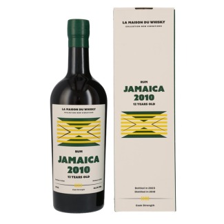 2010er Rum La Maison du Whisky & Velier "Jamaica" - Flag Series - 12 years old