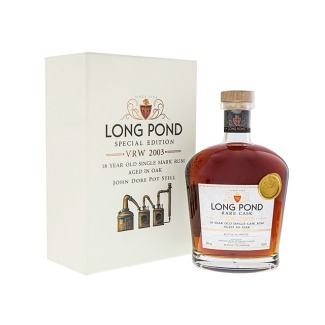 Rum Long Pond Rare Cask "VRW 2003" - 18 years old 