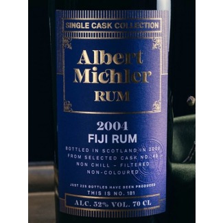 2004er Albert Michler Single Cask Rum - Fiji - 16 years old