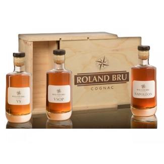 Cognac Roland Bru - Tasting Set  (3x 0,2 l)