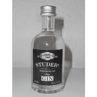 Studer`s Swiss Highland Dry Gin  (Miniatur)