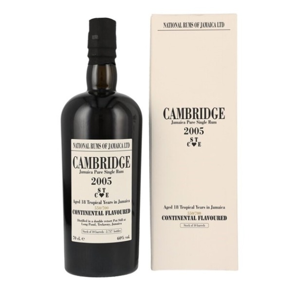 2005er Cambridge STCE Rum - Long Pond - 18 years old
